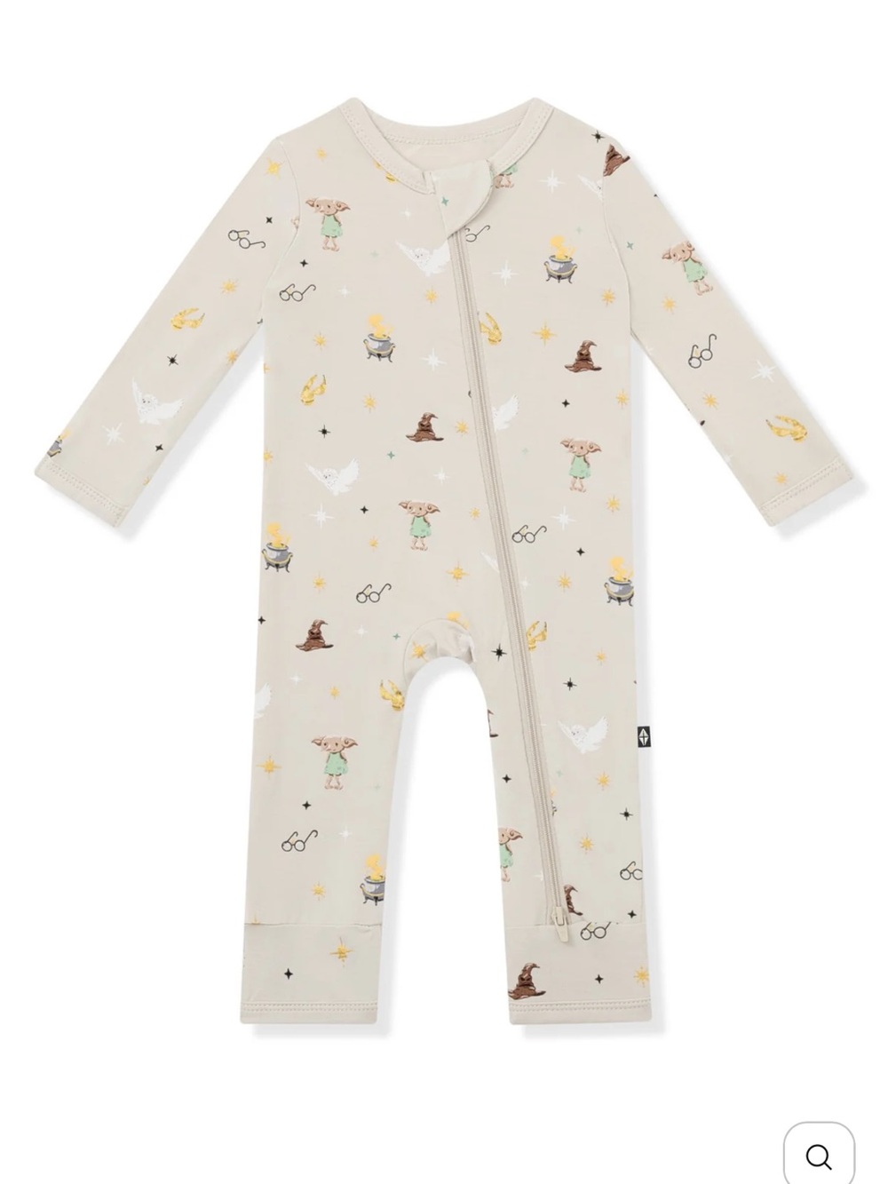 Kyte BABY Starry Icon Harry Potter Zip One-Piece